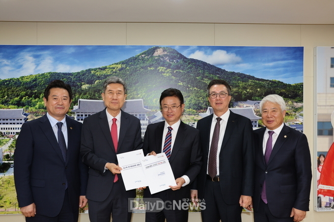이강덕 시장, 대한민국의 미래 바꿀 지역 현안 경북도에 지원 건의