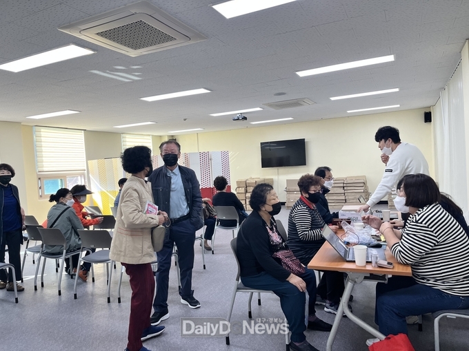울릉군보건의료원, 찾아가는 노인결핵검진 실시