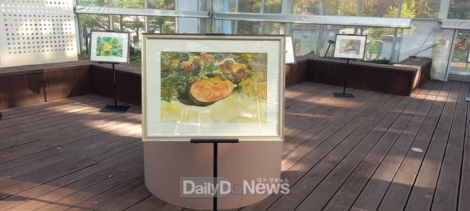 영양군 수채화 동아리 전시회