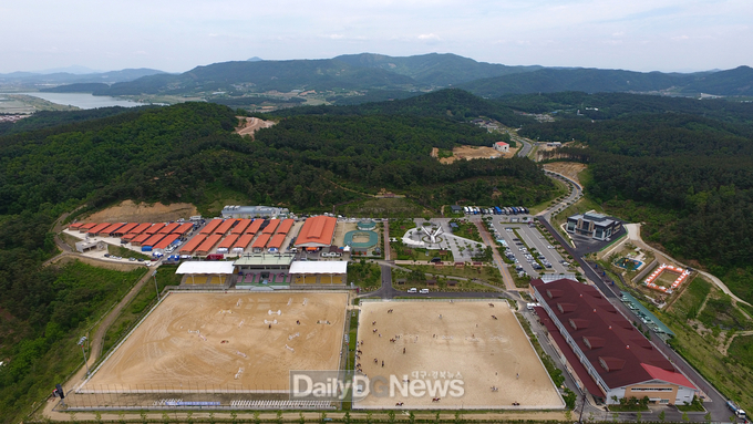 상주시(국제승마장관리사업소)승마장 전경