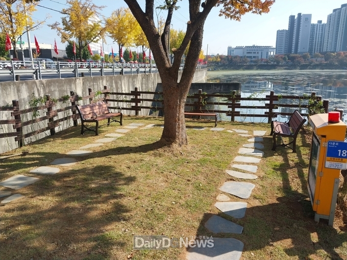경산시, 진량의 명소 토산지 산책길 주민힐링 쉼터로 조성