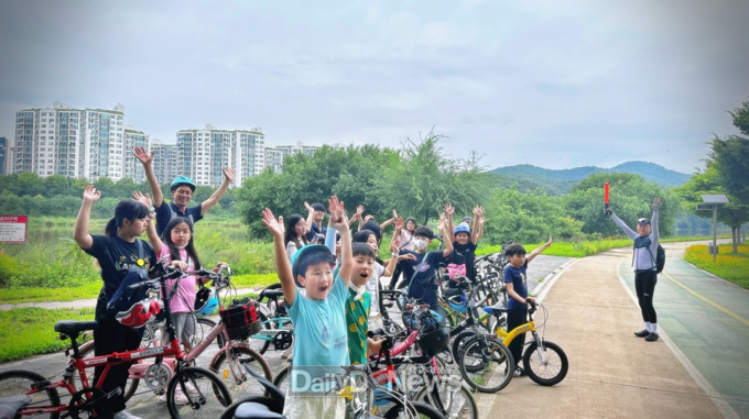 대구 효동초 방괴후활동 모습. (사진=대구시교육청 제공)