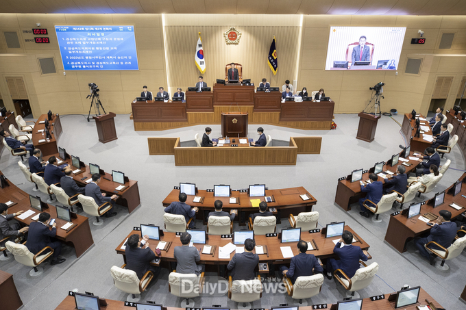 경상북도의회, 제343회 제2차 정례회 개회