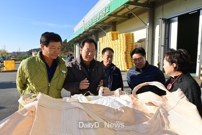봉화군, 2023년산 공공비축미곡 매입 현장