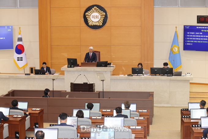 포항시의회, 제310회 임시회 개회