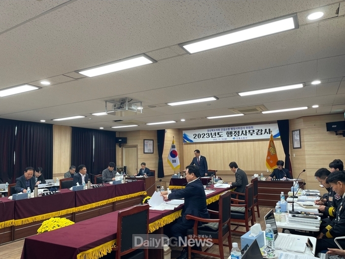 경북도의회 건설소방위원회 현장 행정사무감사