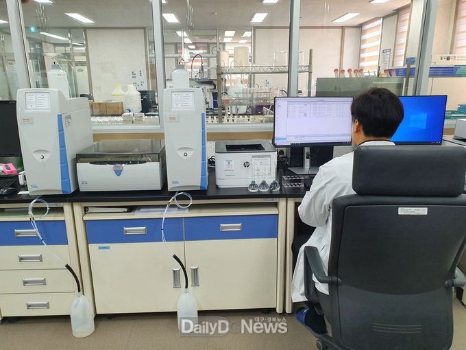상주시, 경북 최초 수경재배 양액 시험분석 개시