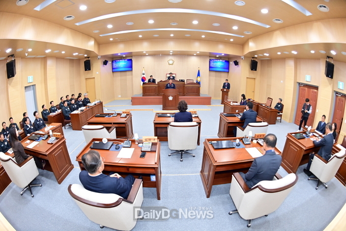 청송군의회, 제269회 정례회 개회