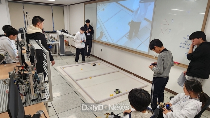 계명대학교. ‘제2회 대구로봇융합 경진대회’ 개최 모습. (사진=계명대 제공)