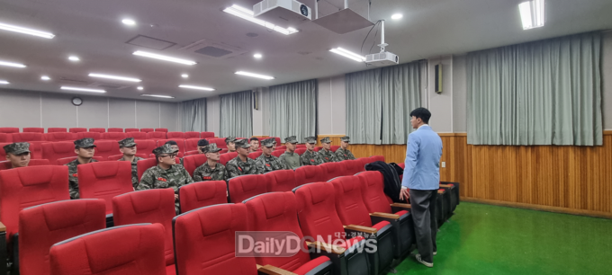 한국건강관리협회 경북지부, 해병1사단 3여단 금연교육 실시