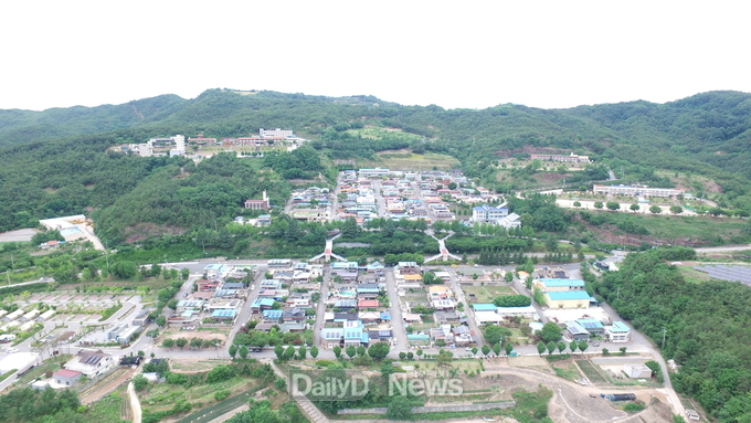 안동시내 전경