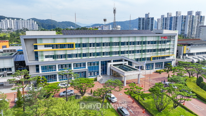 문경시청 전경