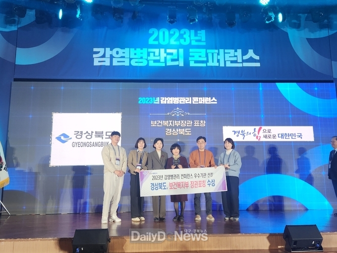 경북도, 감염병 대응 유공 '보건복지부장관 표창 수상'