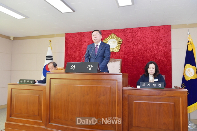 문경시의회, 제272회 제2차 정례회 개회
