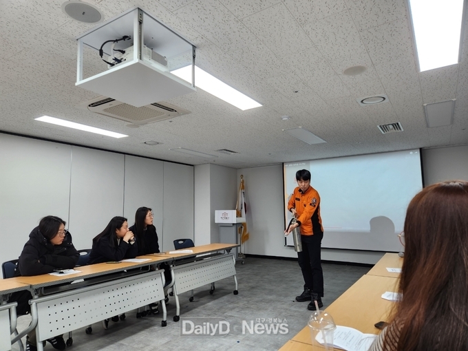 예천박물관·예천소방서 합동 소방훈련 진행