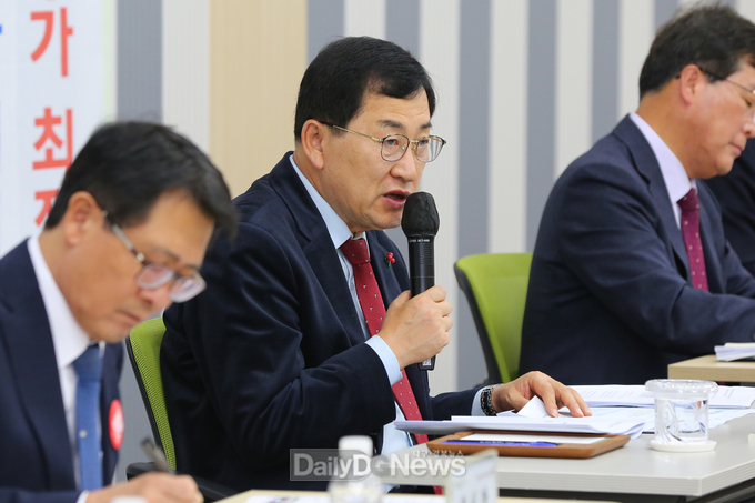 주낙영 시장 읍면동장 회의 주재