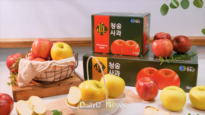 대한민국 대표 청송사과 해외 시장 선점 위한 SNS홍보용 레시피 영상 제작