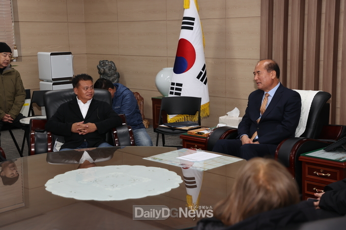 필리핀 와오시 대표단 상주시 방문