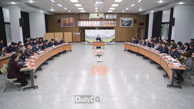 문경시 2023년 신성장 동력 TF팀 총괄 보고회 개최