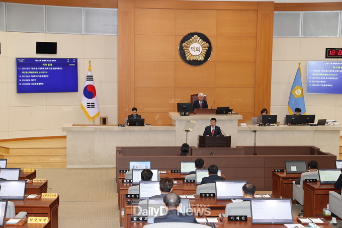 포항시의회, 내년도 예산 의결