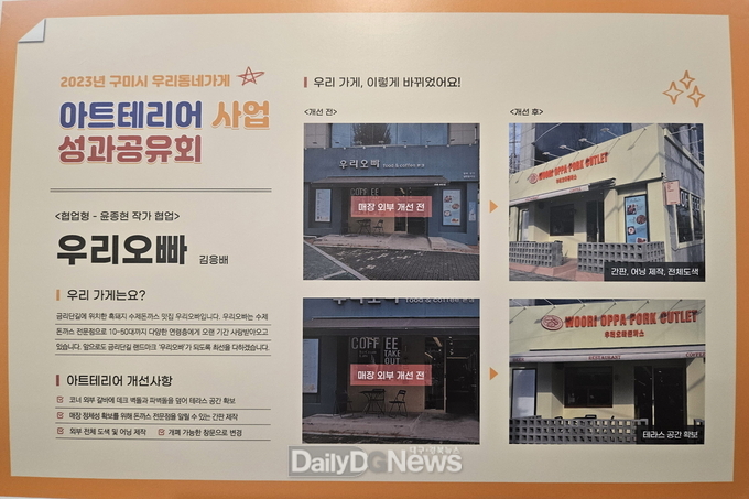 구미시, 2023년 우리동네 아트테리어 성과공유회 개최