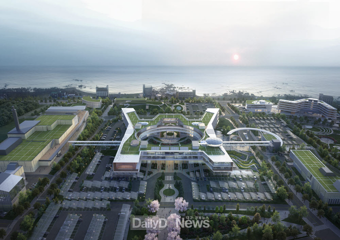 한국원자력연구원 문무대왕과학연구소 조감도