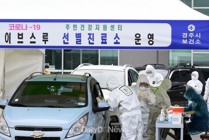 경주시 코로나19 선별진료소 운영 종료