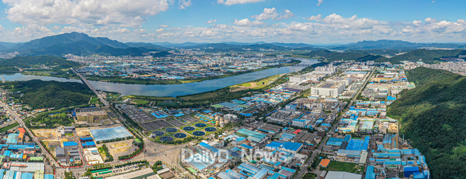 구미시 3공단 전경