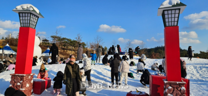 겨울 제대로 즐기기 위한 선택“삼국유사 눈썰매 축제”