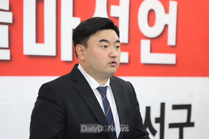 김희창 대구 달서을 국민의힘 예비후보. (사진=이준호 기자)