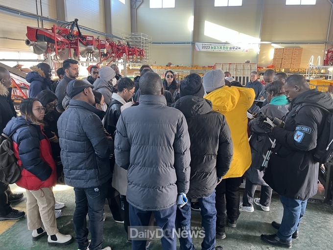 경북대학교 KOICA, 고령군 선진농업 현장견학