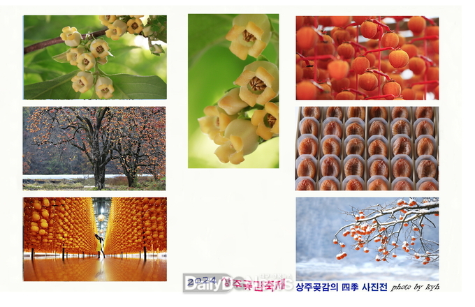 상주곶감축제장 현장부스에서 사진전시회 개최