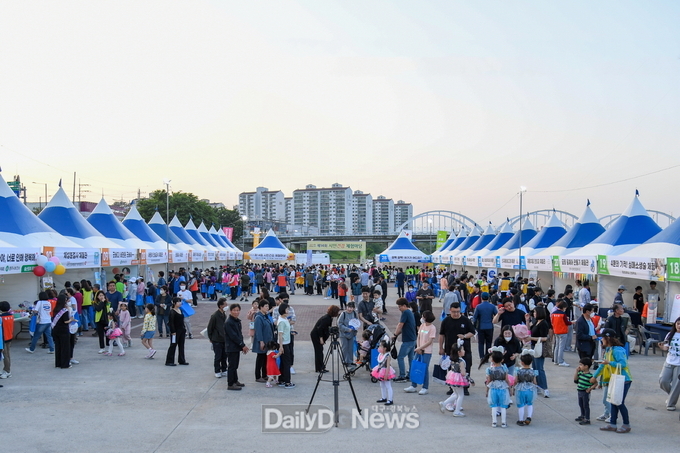 지난해 5월 개최된 시민건강 체험마당에 많은 시민들이 함께했다