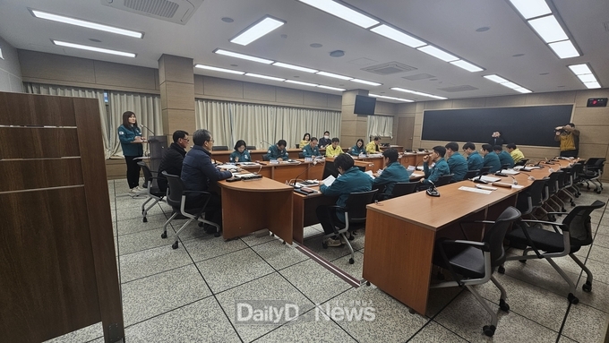 문경시, 신기산단 화재 발생에 따른 상황대처회의 개최