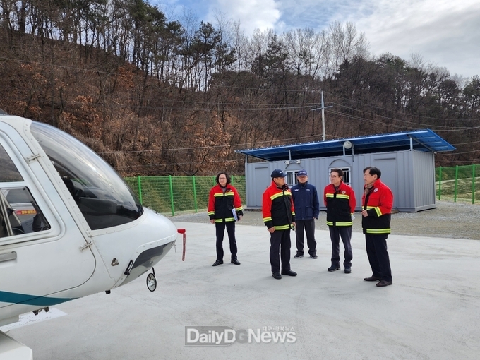 배진태 봉화부군수, 봄철 산불 대응태세 점검