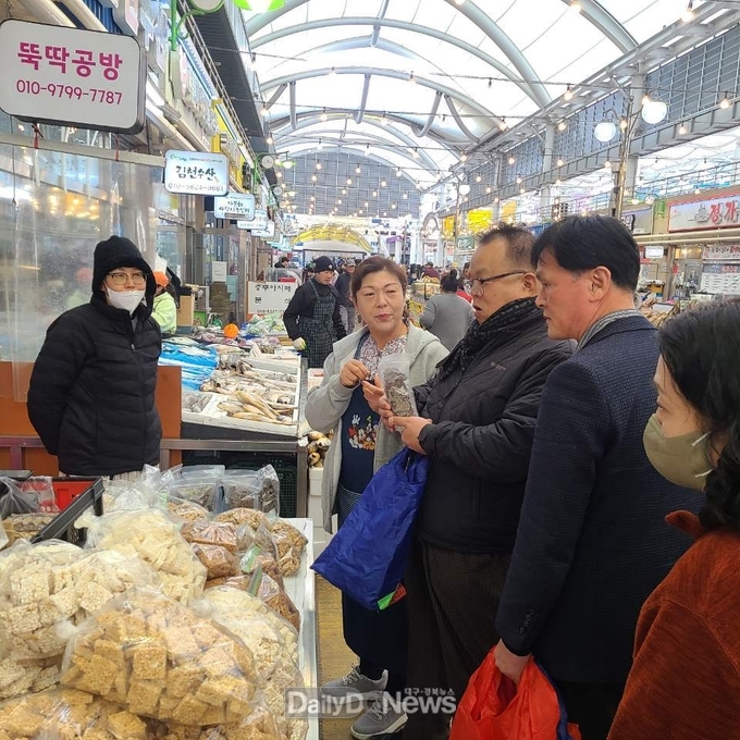 성주읍, 설맞이 전통시장 장보기 행사 실시