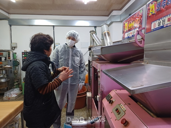 봉화군, 설 명절 대비 전통시장 내 성수 식품 특별 점검실시