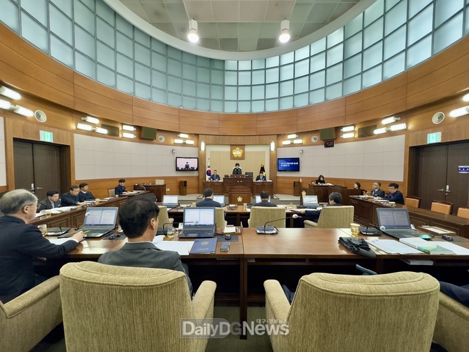 봉화군의회, 제262회 임시회 개회