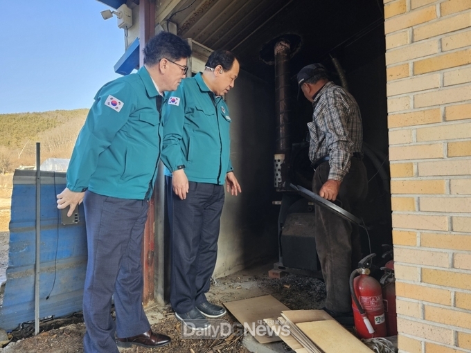 군위군 화목보일러 설치 주택 방문지도·점검