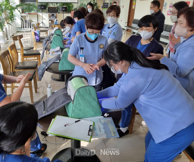 감염취약시설 2024년 ‘올바른 손씻기’ 방문교육 실시