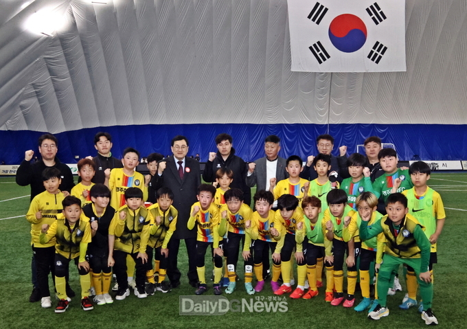  경주 유소년 축구 페스티벌격려 방문