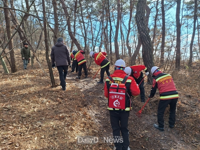 의성군, 봄철 산불방지 활동에 총력