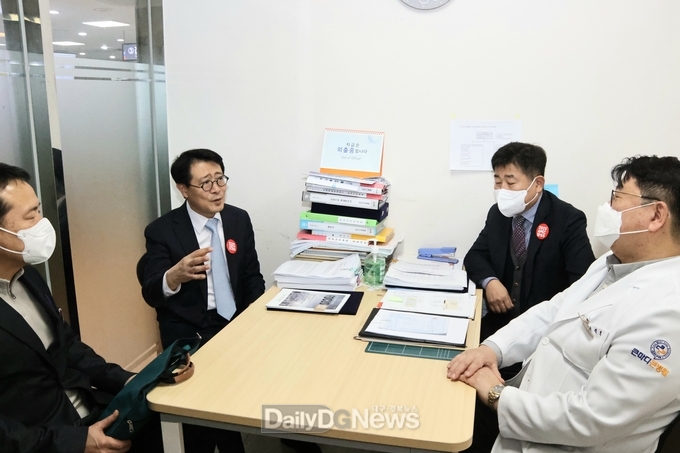김성학 부시장 의료계 집단행동 대비 현장 점검