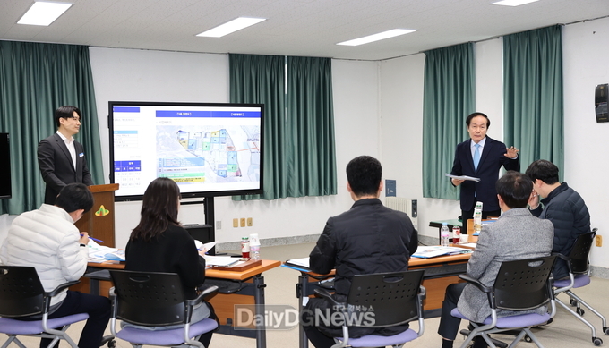의성군, 봉양농공단지 환경조성사업 통합 패키지 현장 실사