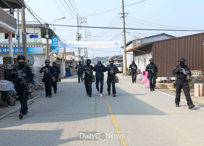 공군 16전비, 군·관·경 합동 대테러 훈련 실시