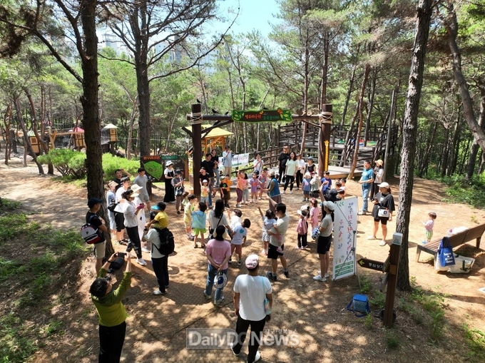 예천군,‘범우리공원 유아숲 체험원’개원