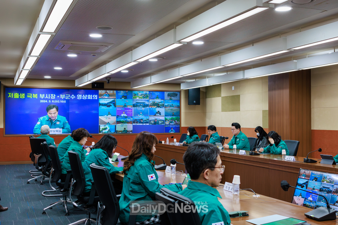 저출생 극복 위한 22개 시군 부시장·부군수 영상회의 개최
