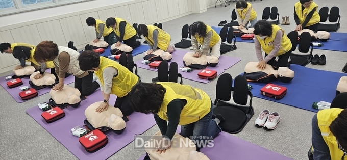 경산시, 생명 지키는 심폐소생술 상설교육장 운영