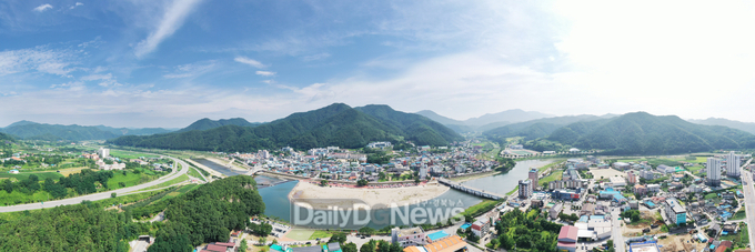 청송읍전경