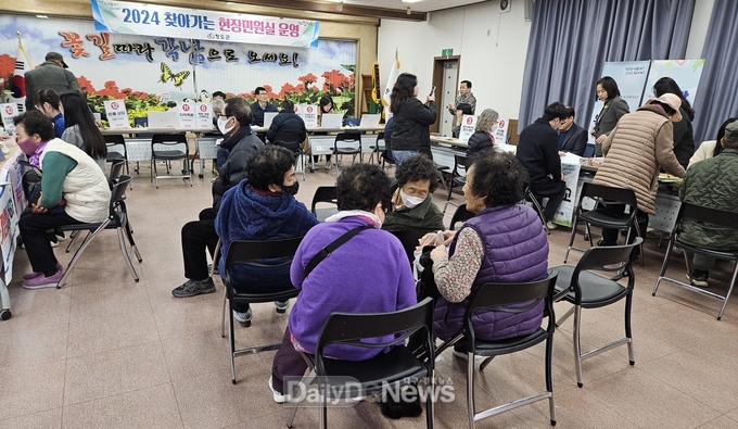 청도군, ‘2024 상반기 찾아가는 현장민원실’ 운영